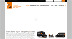 Desktop Screenshot of itscouriers.com